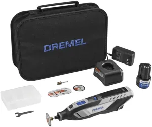 Dremel 8250 12V Lithium-Ion Variable Speed Cordless Rotary Tool with Brushless Motor, 5 Rotary Tool Accessories (Renewed)