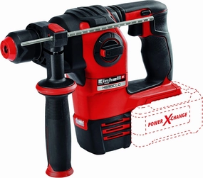 Einhell Herocco Power X-Change 18-Volt Cordless 3/4-Inch, Brushless 1200-RPM Rotary Hammer with Shocks, Variable Speed, 2.2J Impact Power, 5500 Blows/Min, w/SDS-Plus, Rotational Drilling, Tool Only