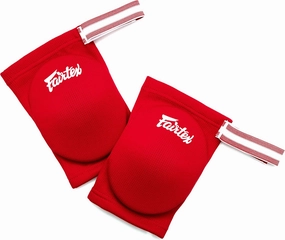 Fairtex Elastic Elbow Pads EBE1 Muay Thai Kick Boxing Protect Soft Fabric