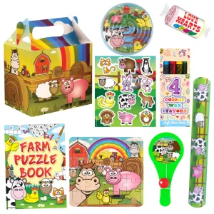 Farm Theme Pre-Filled Party Boxes