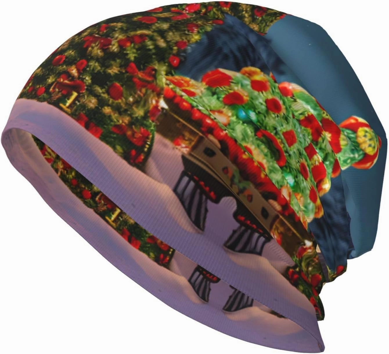 Firefly and Lantern Knitted Hatâ€“Elastic Beanie Without Brim,Casual Dapper Beanie for All-Season Outdoor Activities