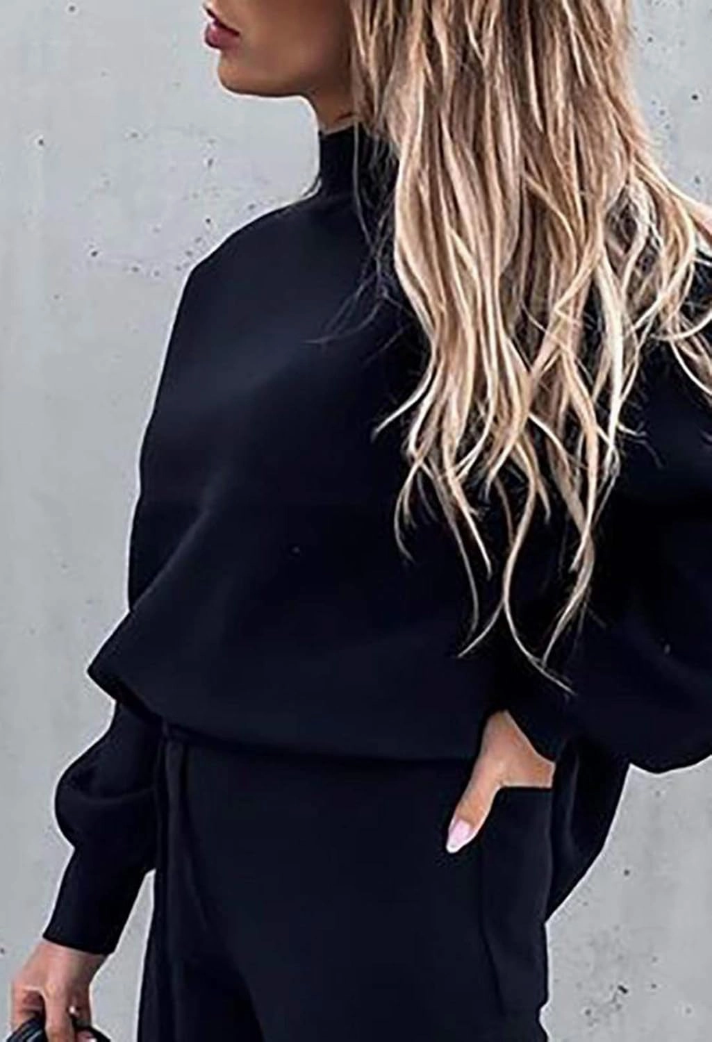 Fixmatti Women's 2 Piece Outfits Long Sleeve Pullover Sweatshirt Jogger Pants Sweatsuit