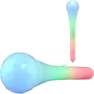 FlashingBlinkyLights Sound Activated Light Up Toy Microphone with Multicolor LEDs (Set of 12)