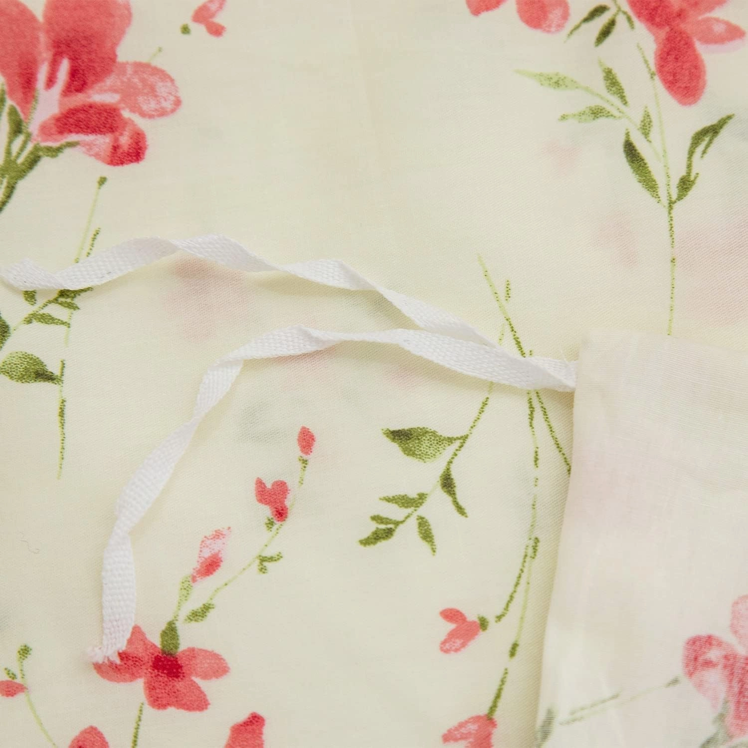 Floral Duvet Cover Queen Soft Cotton Bedding Set Queen Aesthetic Shabby Chic Girls Flower Pattern Duvet Cover Set 3 Piece Breathable Garden Botanical Comforter Cover with 2 Pillowcases