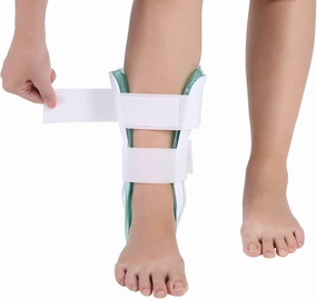 Foot Drop Orthosis,Arthritis Recovery Tool,Brace Support Protecting Ankle Sprain Splint with Soft Inner Cloth Fabric for Foot Dorsal Sprain, Strain, Etc