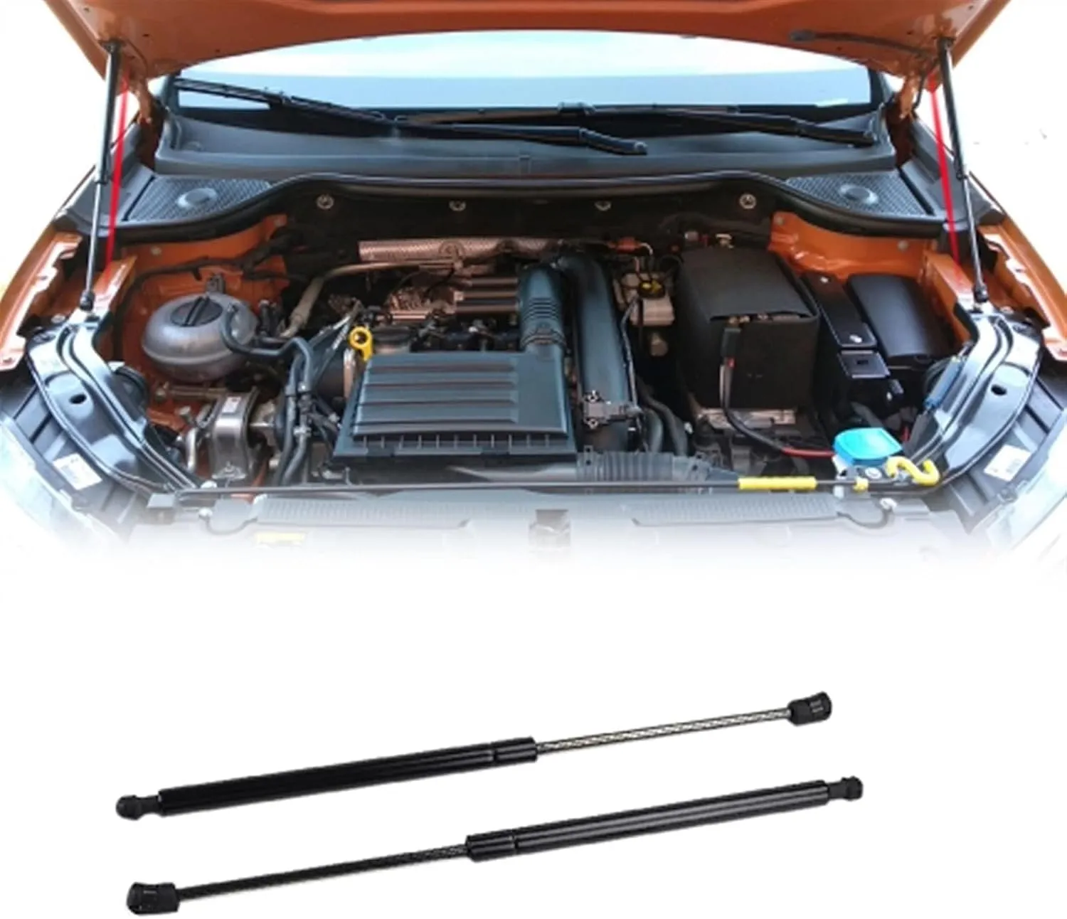 for Mitsubishi Outlander Ⅲ (GG) 2012 2013 2014 2015 Rear Boot Tailgate Gas Dampers Lift Supports, Compression Springs Support Rods, Tailgate Assist Shock Struts