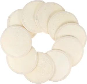 FRCOLOR Exfoliating Bath Tablets Set Body Loofah Pads Bath Brush for Gentle Skin Care
