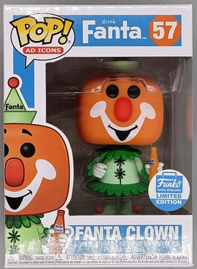 Funko Pop! Ad Icons Drink Fanta - Fanta Clown - #57 Funko Exclusive
