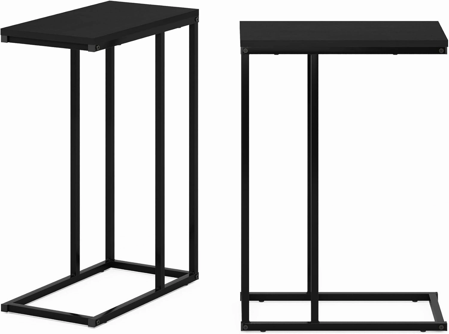 Furinno Camnus Modern Living Sofa Side Table, Americano, Set of 2