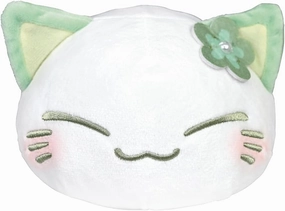 Furyu Nemuneko Cat (Green) Pastel Color Plush Toy