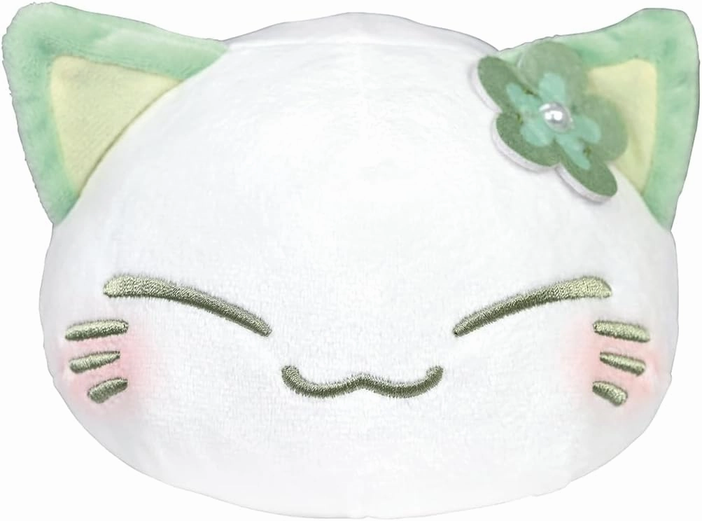 Furyu Nemuneko Cat (Green) Pastel Color Plush Toy