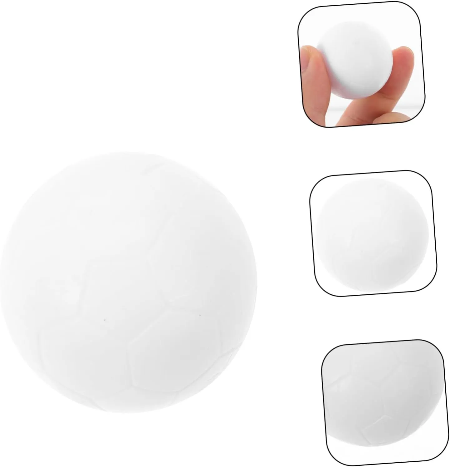 GALPADA Table Football Replacement Balls Mini Soccer Balls for Indoor Outdoor Games Material Fun Desktop Soccer