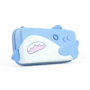 GeekShare Shark Carry Case Compatible with Switch/Switch OLED - Portable Hardshell Slim Travel Carrying Case fit Switch Console & Game Accessories -- Shark