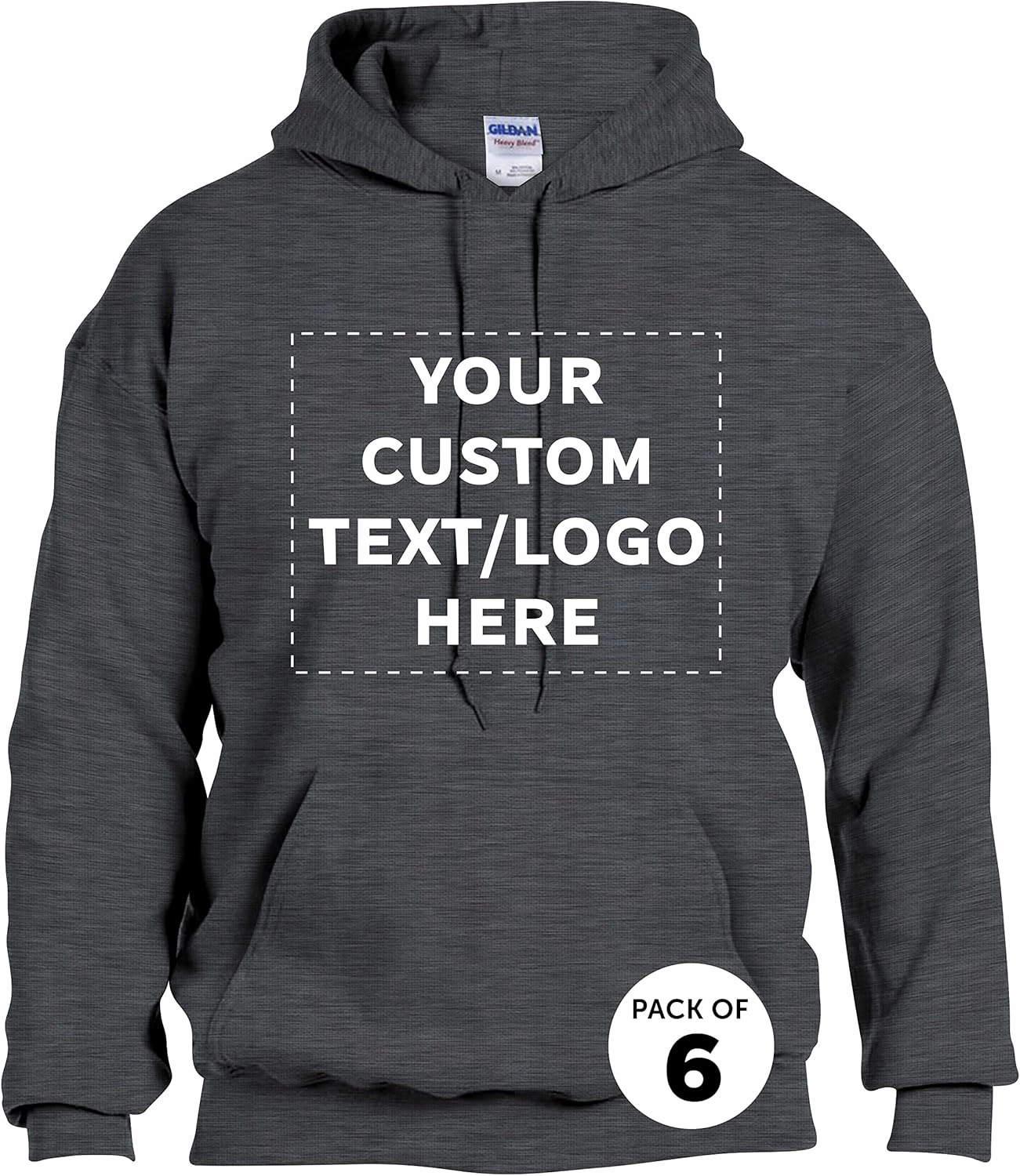 Gildan Adult Hoodies for Men and Women, Comfortable Cotton Unisex Sweatshirt with Hood