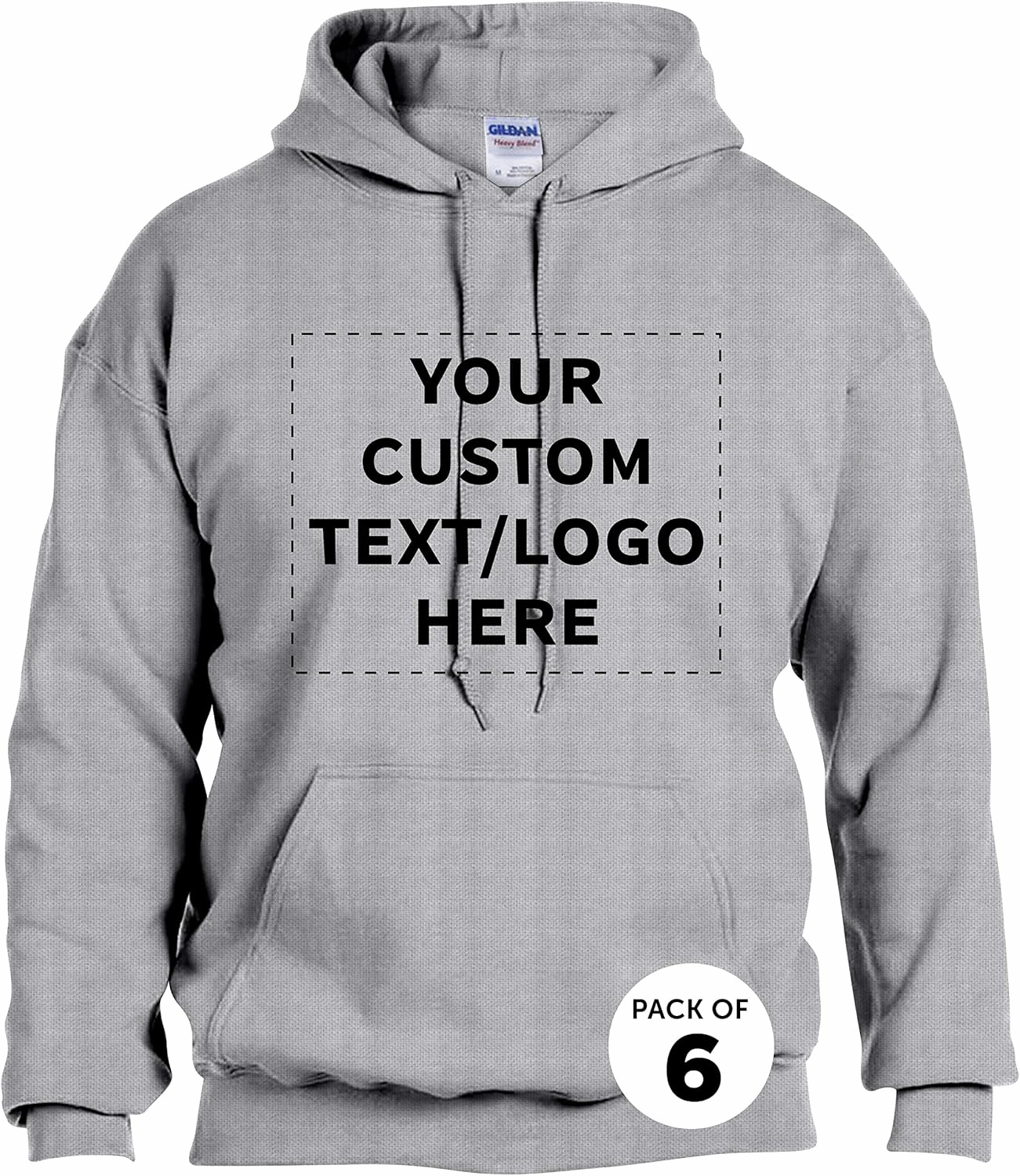 Gildan Adult Hoodies for Men and Women, Comfortable Cotton Unisex Sweatshirt with Hood