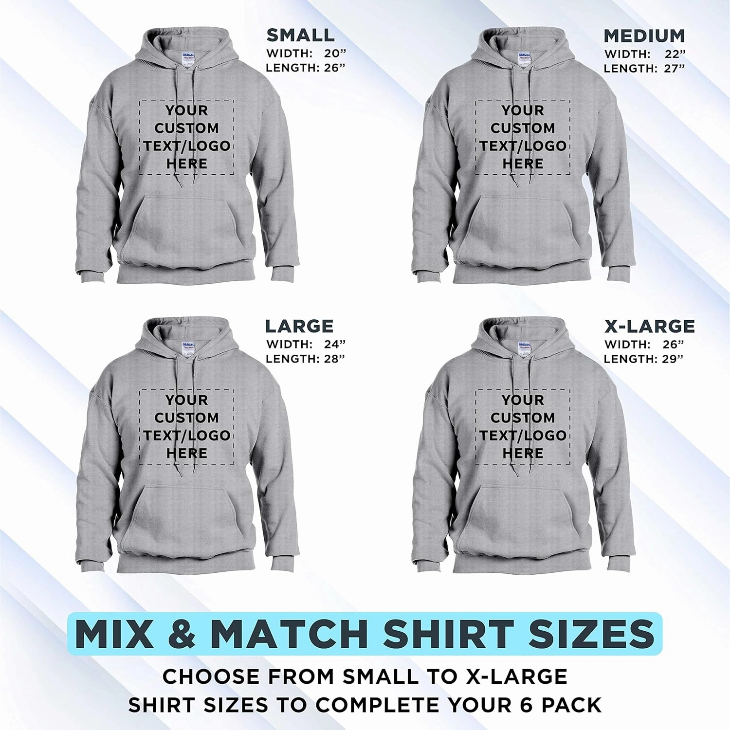 Gildan Adult Hoodies for Men and Women, Comfortable Cotton Unisex Sweatshirt with Hood