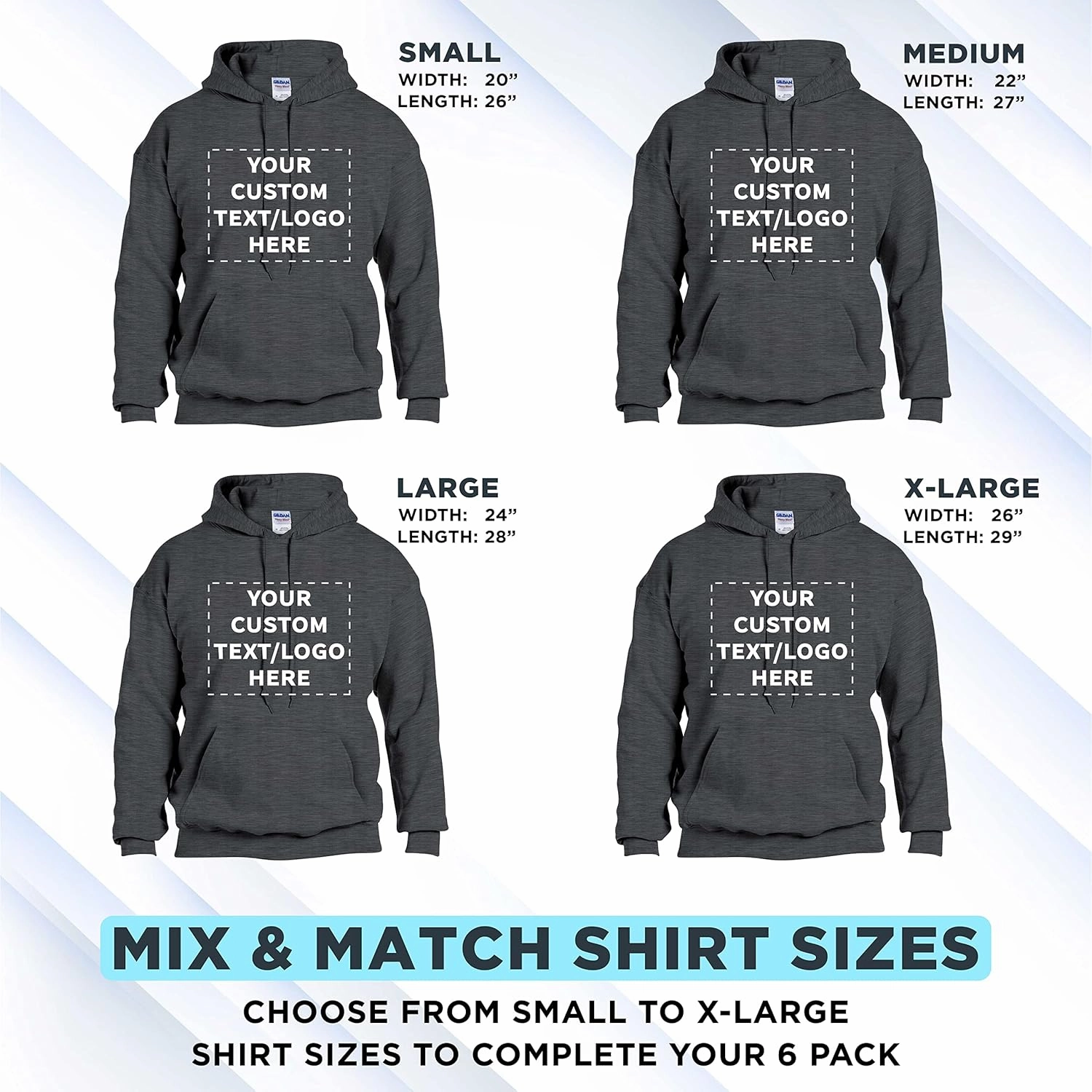 Gildan Adult Hoodies for Men and Women, Comfortable Cotton Unisex Sweatshirt with Hood