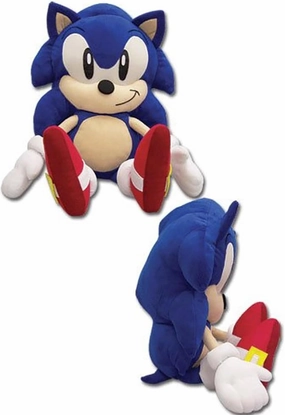 Great Eastern Entertainment Sonic Classic - Sonic The Hedgehog Cuddle Pillow, 18"
