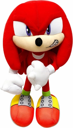 Great Eastern Entertainment Sonic The Hedgehog - Knuckles Grin Plush 10" H