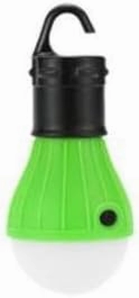 Green Hooked Camping Tent Light – Compact LED Light for Tent, Backpacking, or Emergency Use