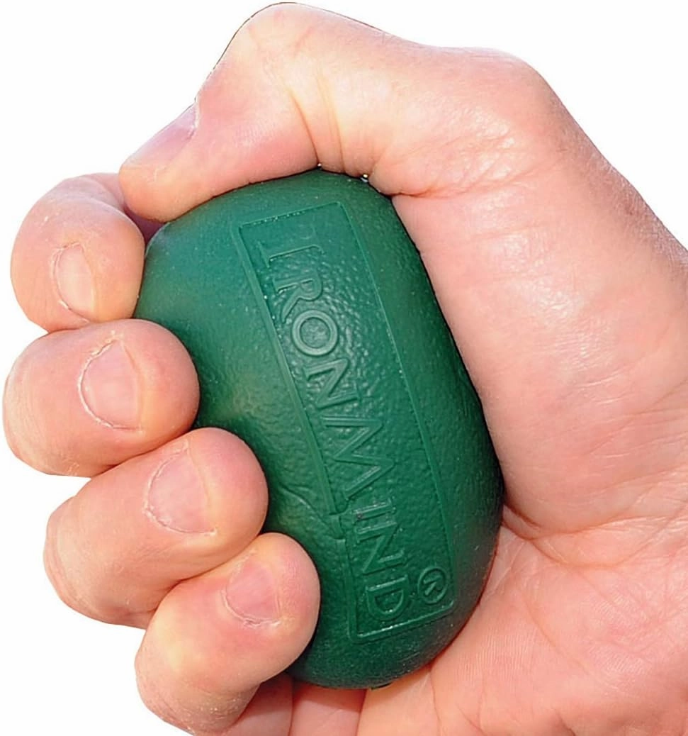 Green IronMind EGG (soft): Put This Potent Hand Strengthening, Stress Reduction, Rehabilitation and Active Rest Tool in the Palm of Your Hand