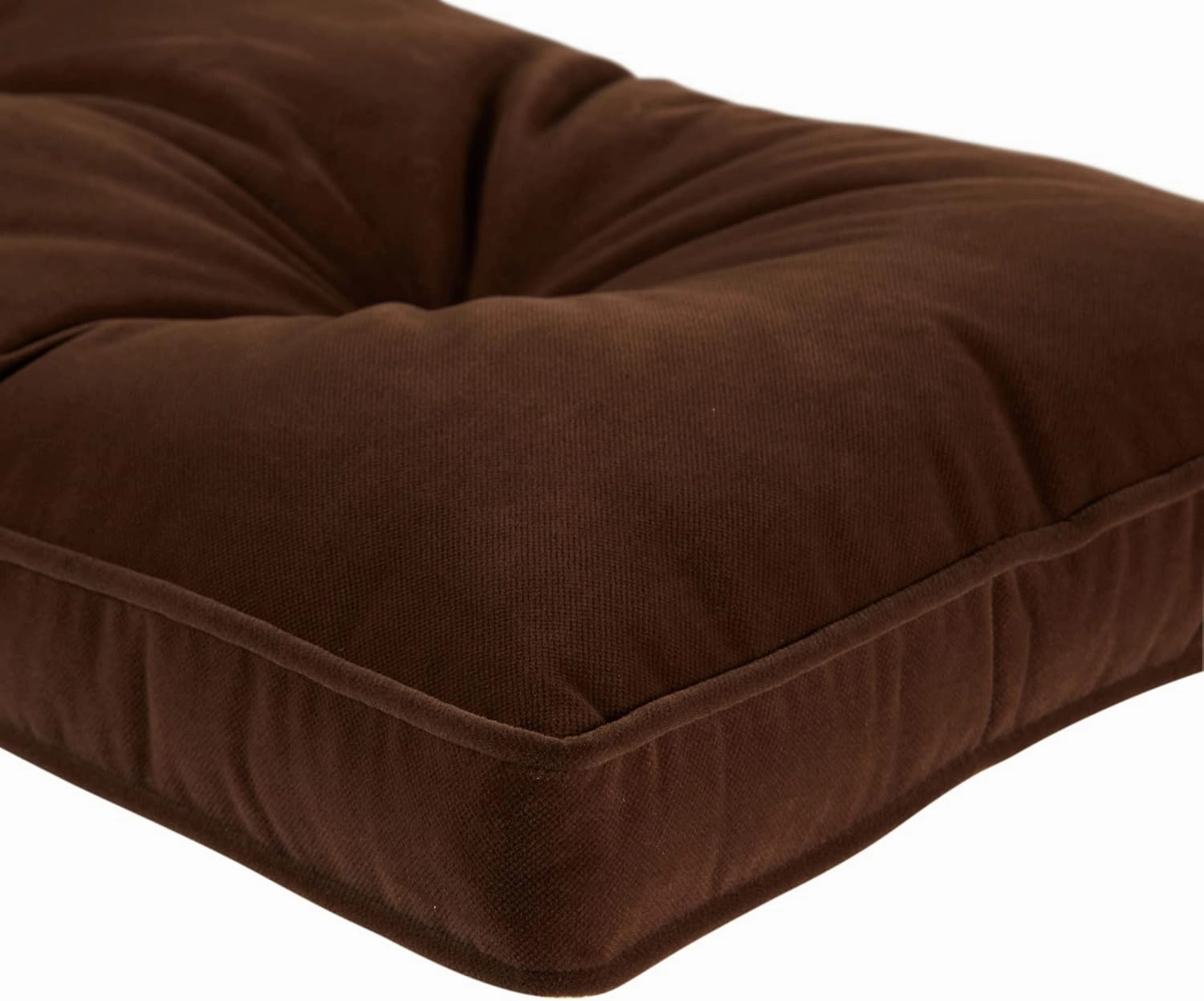 Greendale Home Fashions Hyatt Microfiber Kitchen Nook Cushion Set, 4 Piece Assortment, Mocha