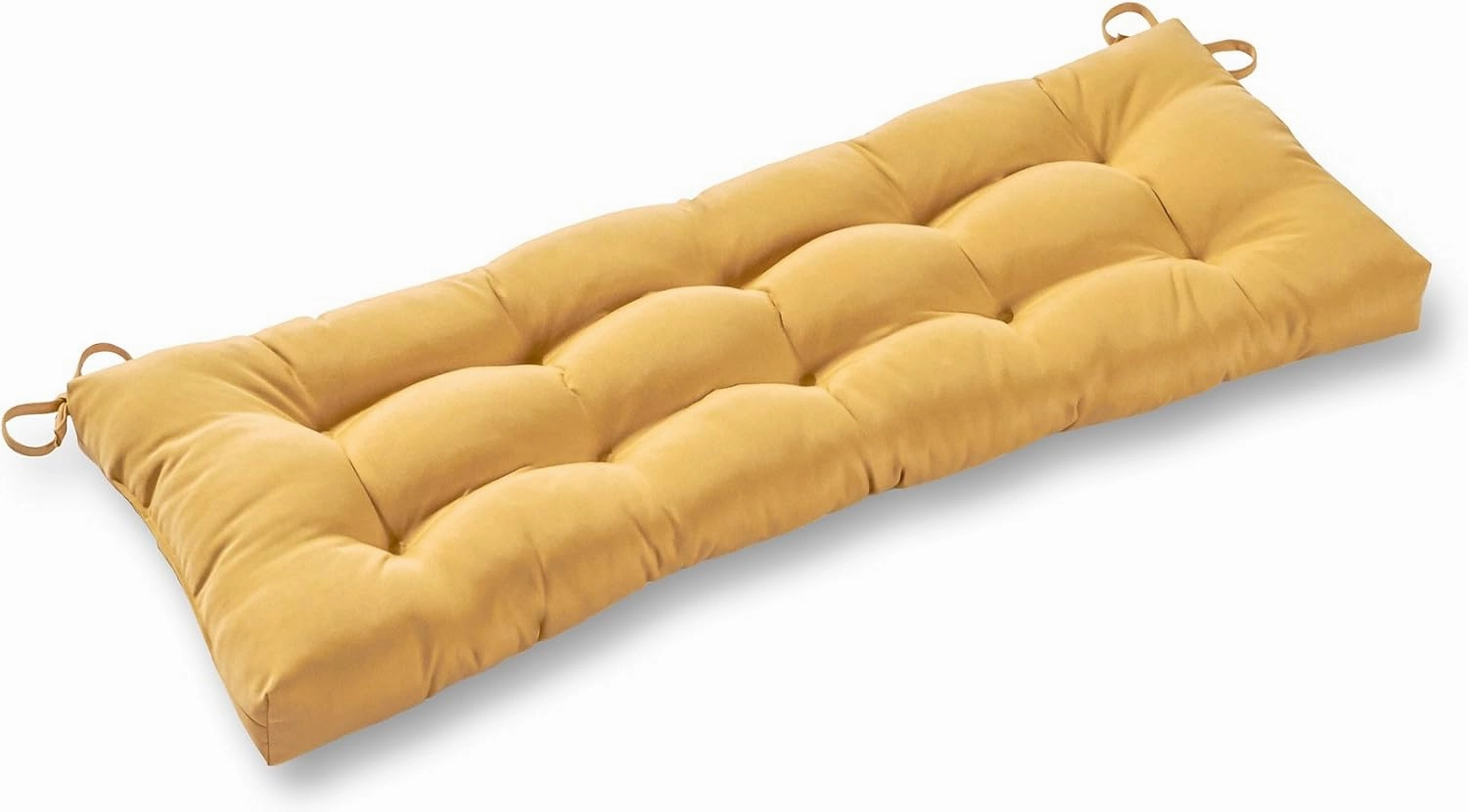 Greendale Home Fashions Outdoor 44 x 17-inch Sunbrella Swing/Bench Cushion, Canvas Wheat