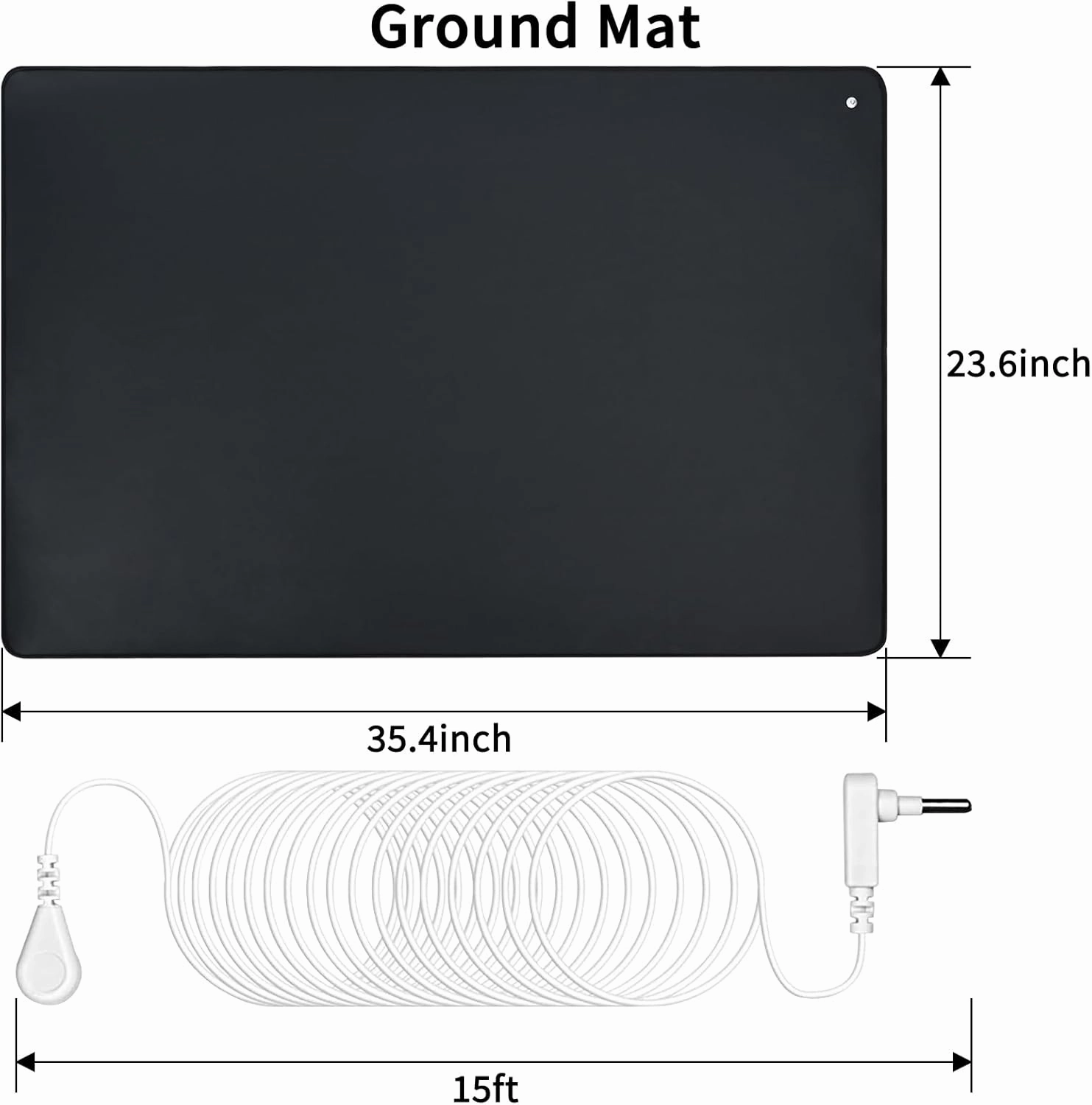 Grounding Mat,Universal Grounding Sleep Mat, Grounding Yoga Mat,Improve Energy,Sleep Assist and Helps with Anxiety