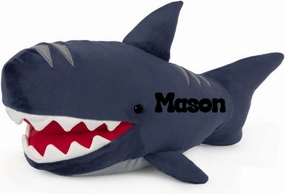 GUND Maxwell Shark Stuffed Animal Large Plush Soft Toy with Custom Name - 17.5 Inch