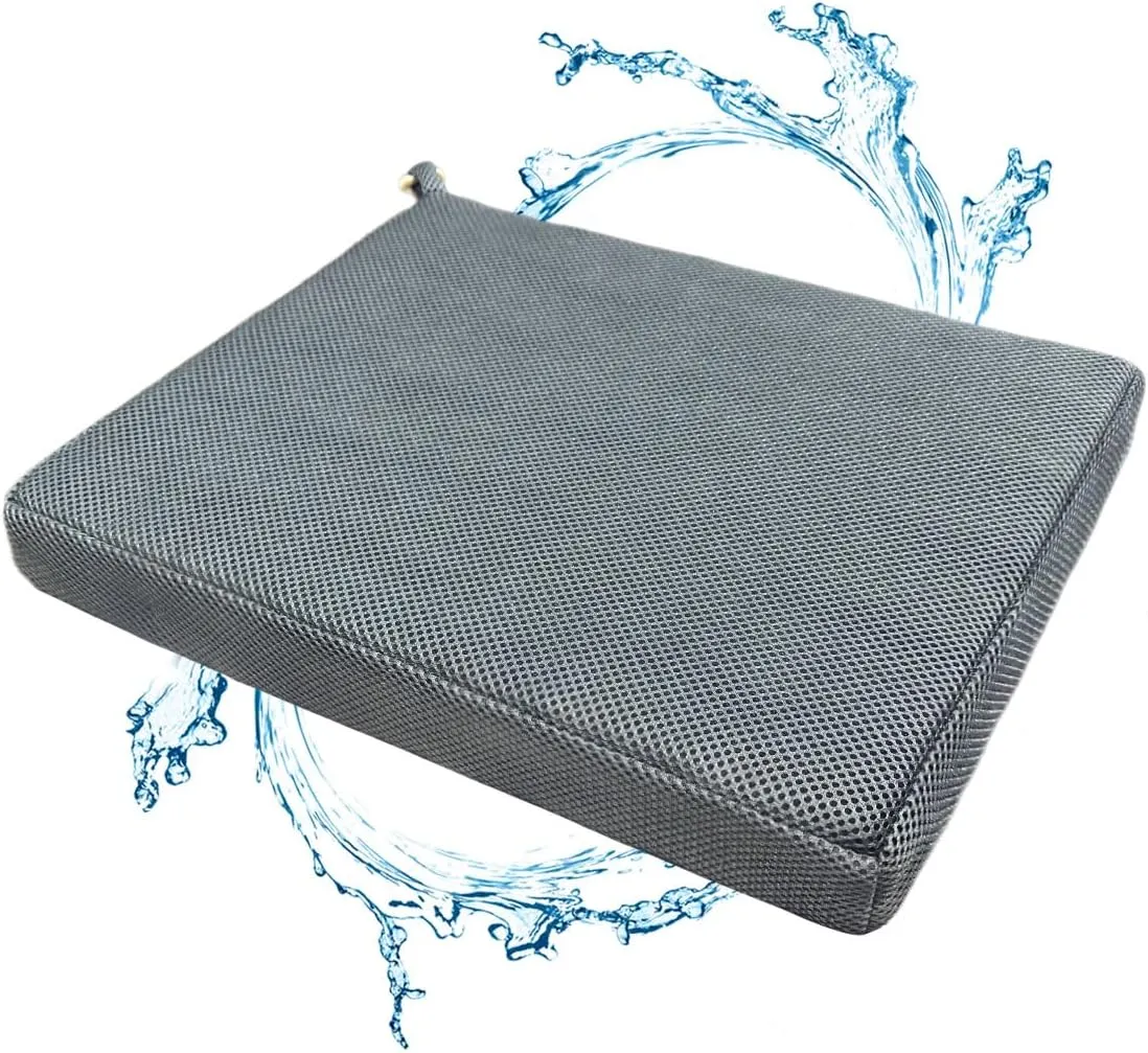 Gwremzlox，Shower Seat Cushion, Soft Chair Pad for Elderly Bathing，Easy to Clean & Quick Dry，Using 4D air Fiber Material，Suitable for Shower Seats, Bathtub Baths, Poolside Rest, Dressing Room Seats