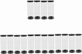 Happyyami 8 Pcs Golf Barrel Golfing Ball Case Ball Case for Golfing Golfs Ball Case Golfs Ball Holder Clear