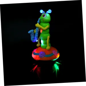 Hemoton 1Pc Funny Music Electronic Early Education Plaything with Dance Function Interactive Lighting for Engaging and Entertaining