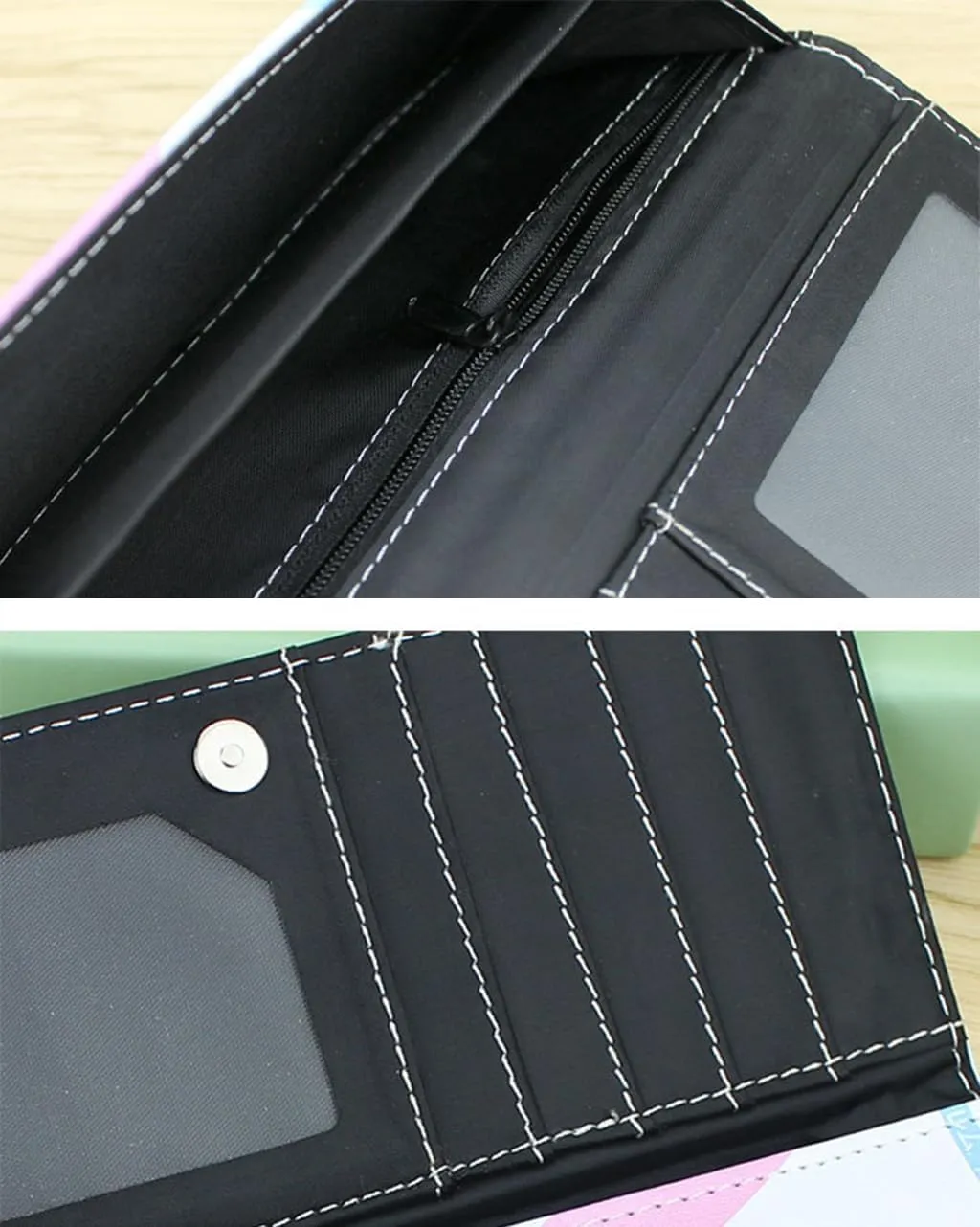 Honkai Star Rail Wallet for Men Women Honkai Purse Kawaii Anime Bifold Wallet Card Holder, Free Keychain (Caelus-2)