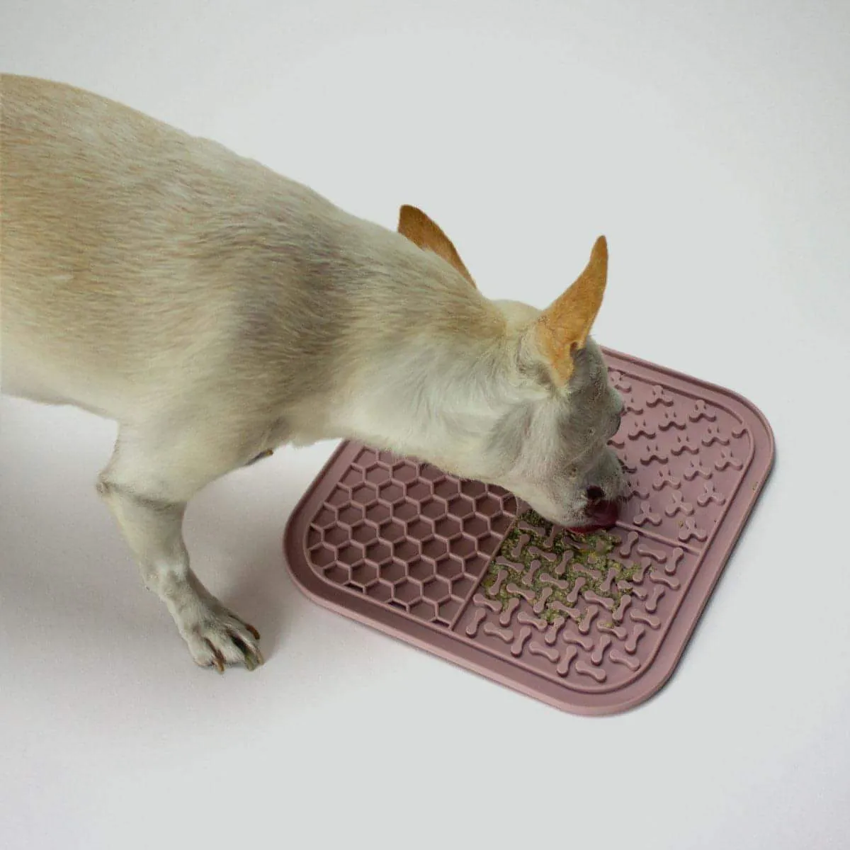 Houndstone Dog Lick Mat, Dishwasher Safe, Sage