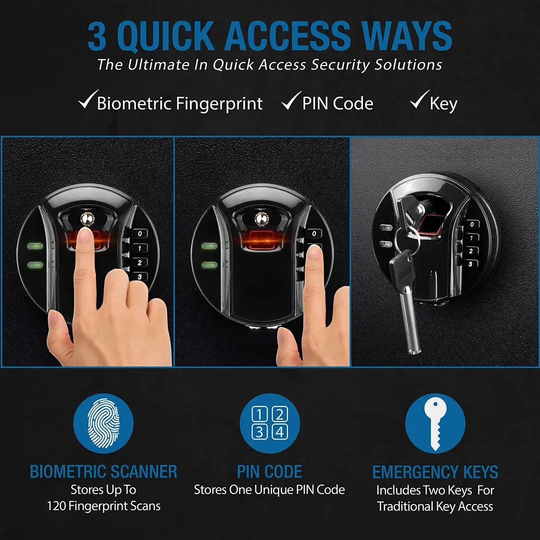 HQ100 Biometric Digital Keypad Safe | AX12888