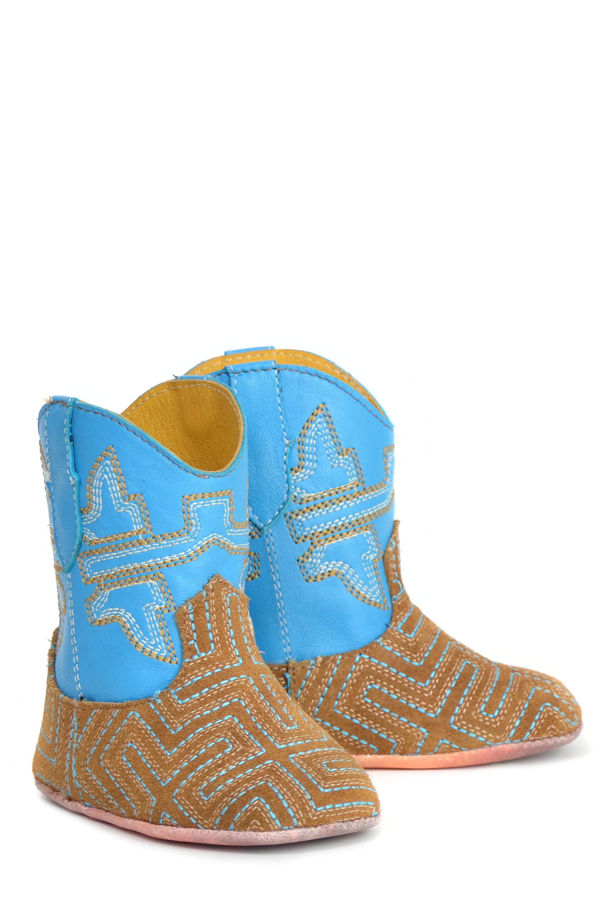 INFANT BOYS MINI MAZE CRAWL, WALK, RODEO SOLE