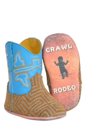 INFANT BOYS MINI MAZE CRAWL, WALK, RODEO SOLE