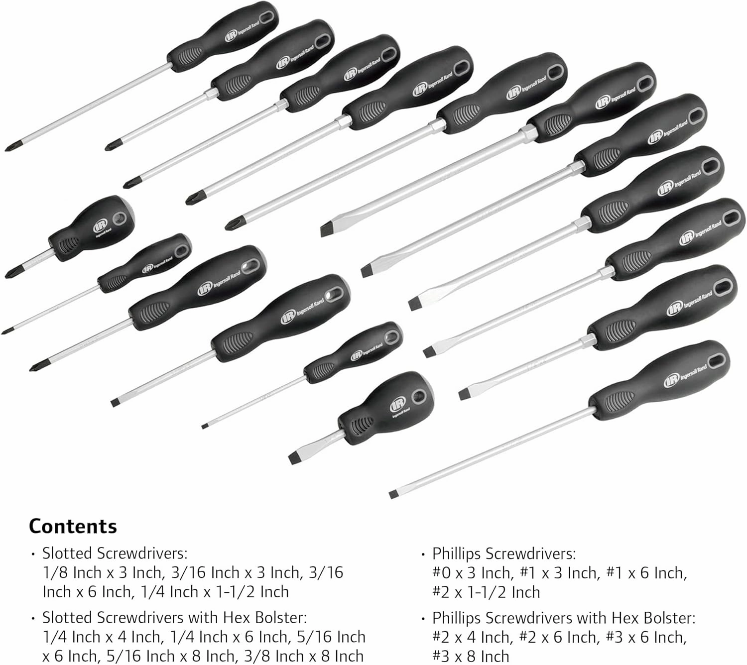 Ingersoll Rand 17 Pc. Master Screwdriver Set- 752012