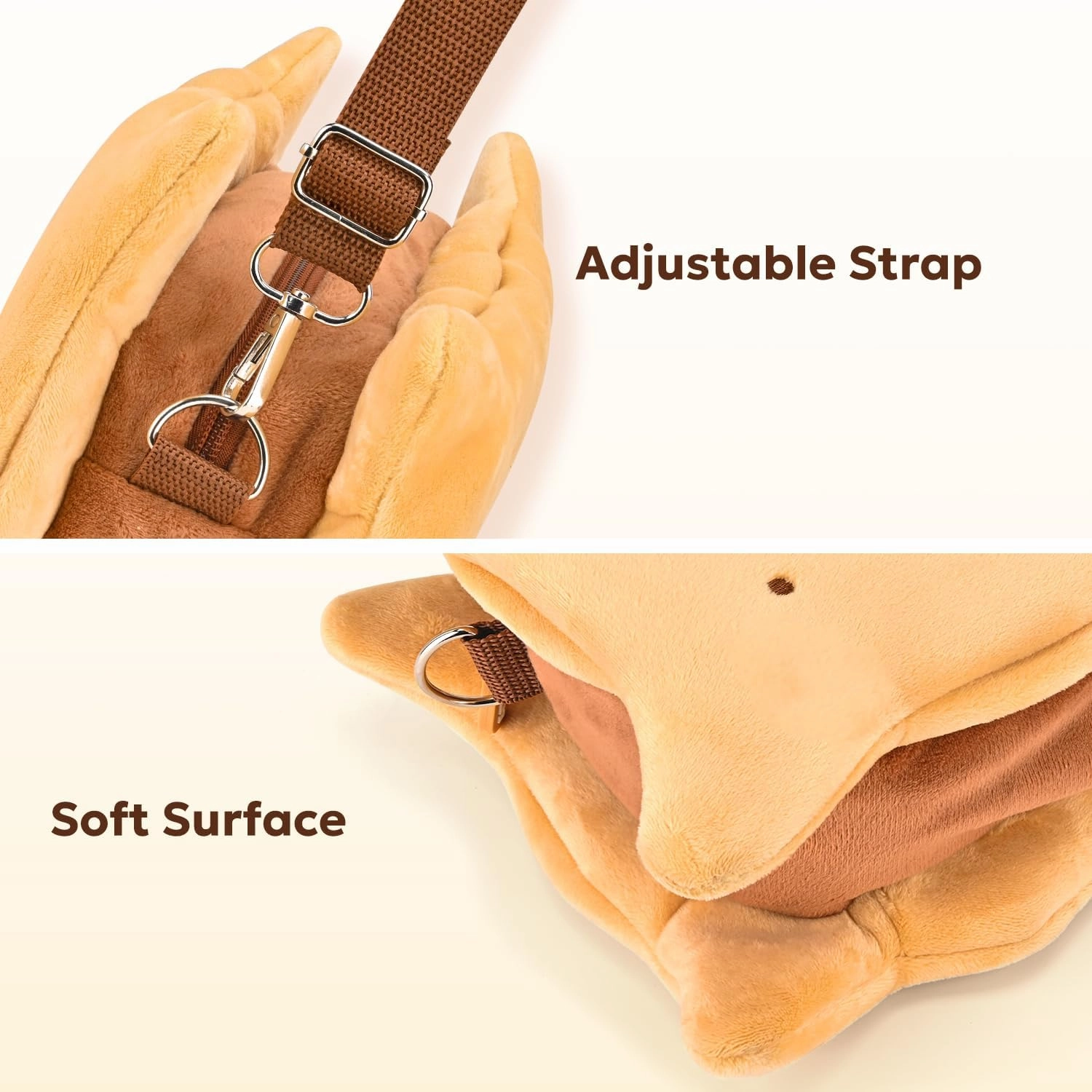 innoAura Switch Case 11-in-1 Bundle with Carrying Case, Game Organizer, Thumb Grips, Detachable Strap & Cute Cookie Pendant (Brown Cookie)