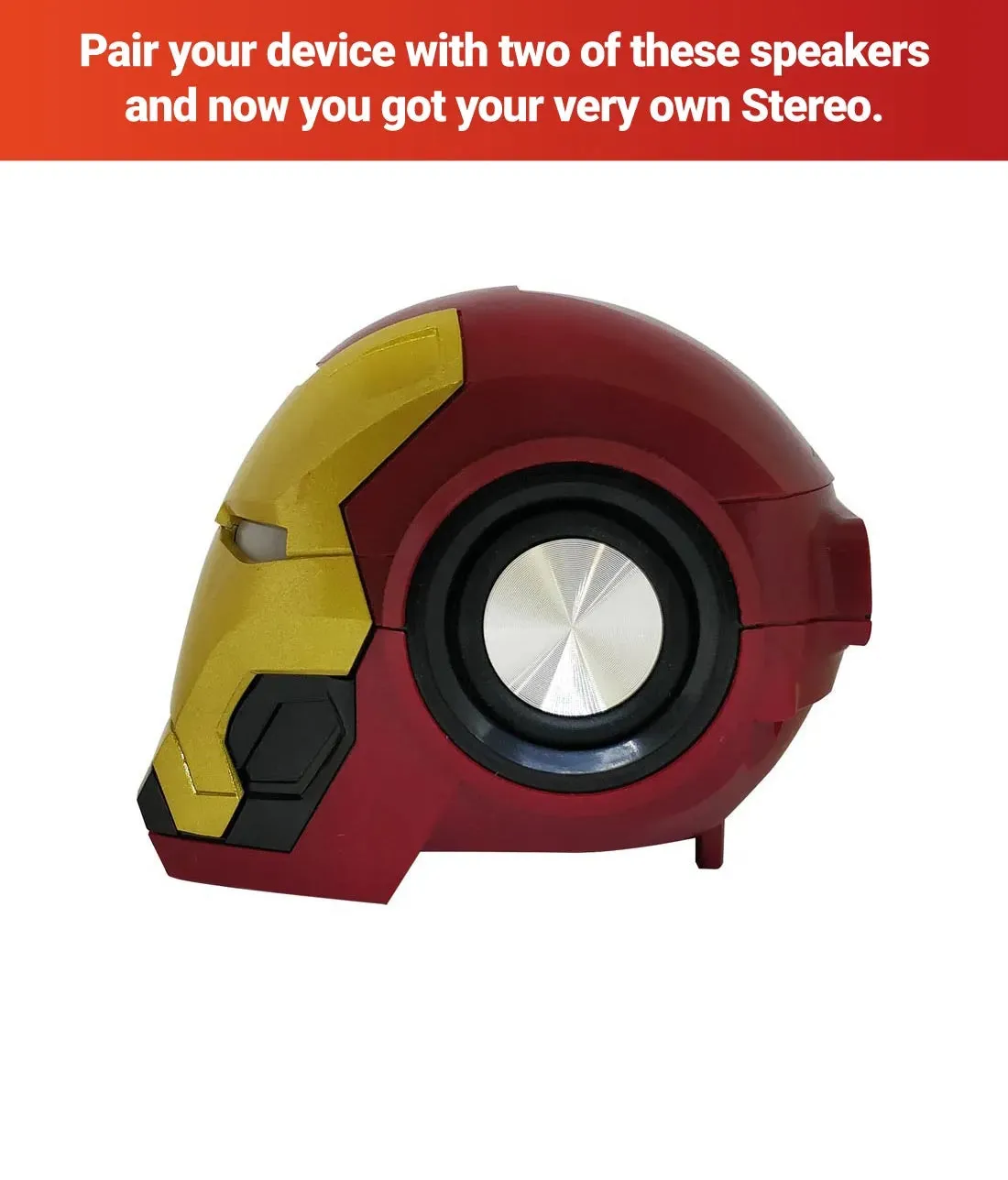 Ironman Speaker - Bluetooth | AUX | TF CARD