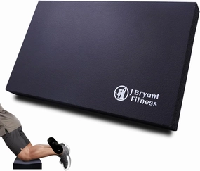 J Bryant Fitness 5cm Extra Thick Nordic Curl Knee Pad - Premium Soft Exercise Mat for Knees and Elbows, Nordic Curls, Stability Training, Yoga, Physical Therapy, and Home Workouts (16.5"x10")