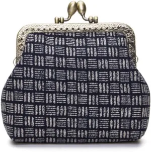 Jan Dee Lady's Cute Classic Floral Exquisite Buckle Coin Purse
