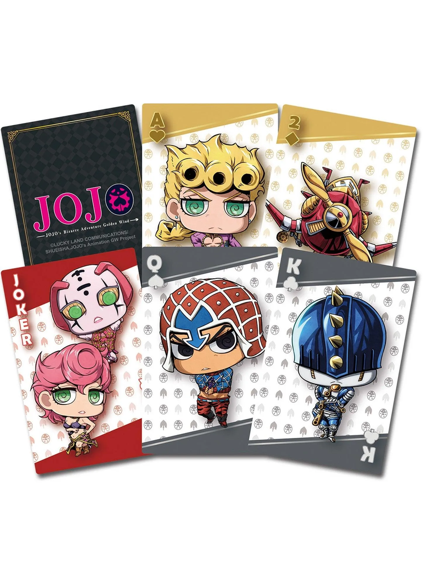 Jojo S4 - Big SD Group Playing Cards
