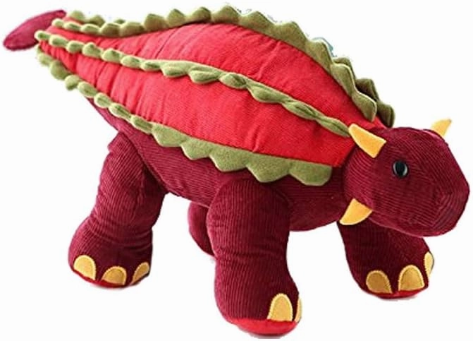 Just Because Ankylosaurus Dino Stuffed Animal Toy Plush Toy Pillow Birthday Kids' Room Décor for Kids
