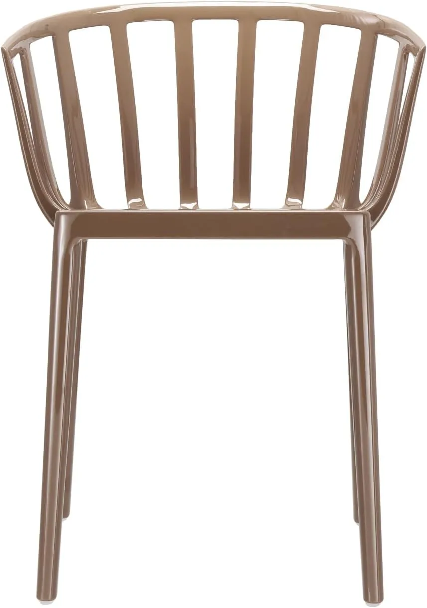 Kartell SFCH-K5806-29 Dining Chair, Dove W20.1/D20.1/H29.5/SH18.1 inches (51/51/75/46 cm), Venice