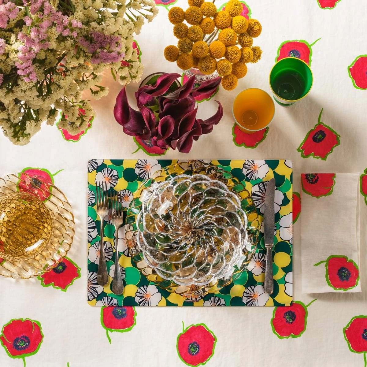 Kartell L'Americana Place mat, 42 x 30 cm, Gün, 7 Meter