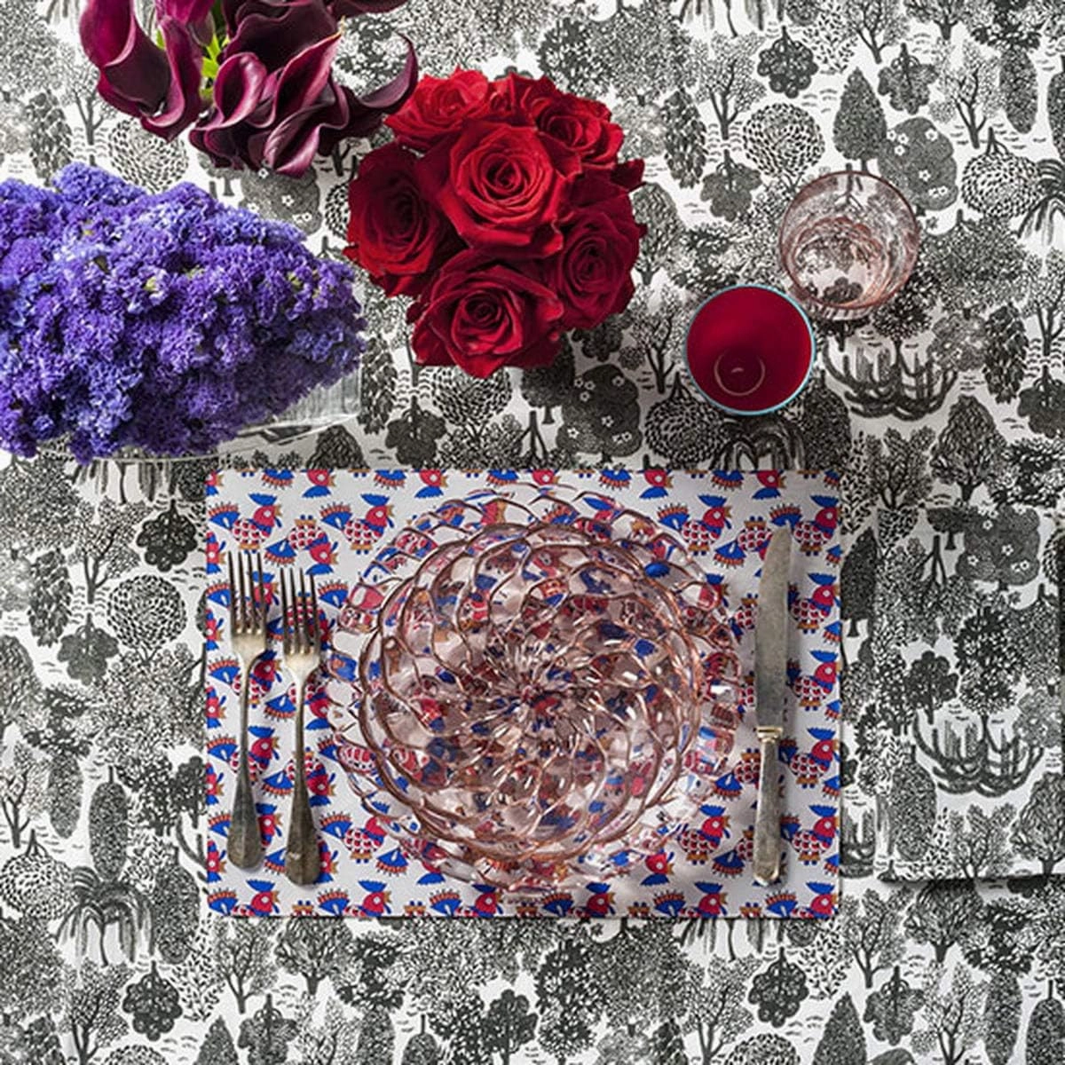 Kartell Place mat, PMMA, Galletti, 42 x 30 cm