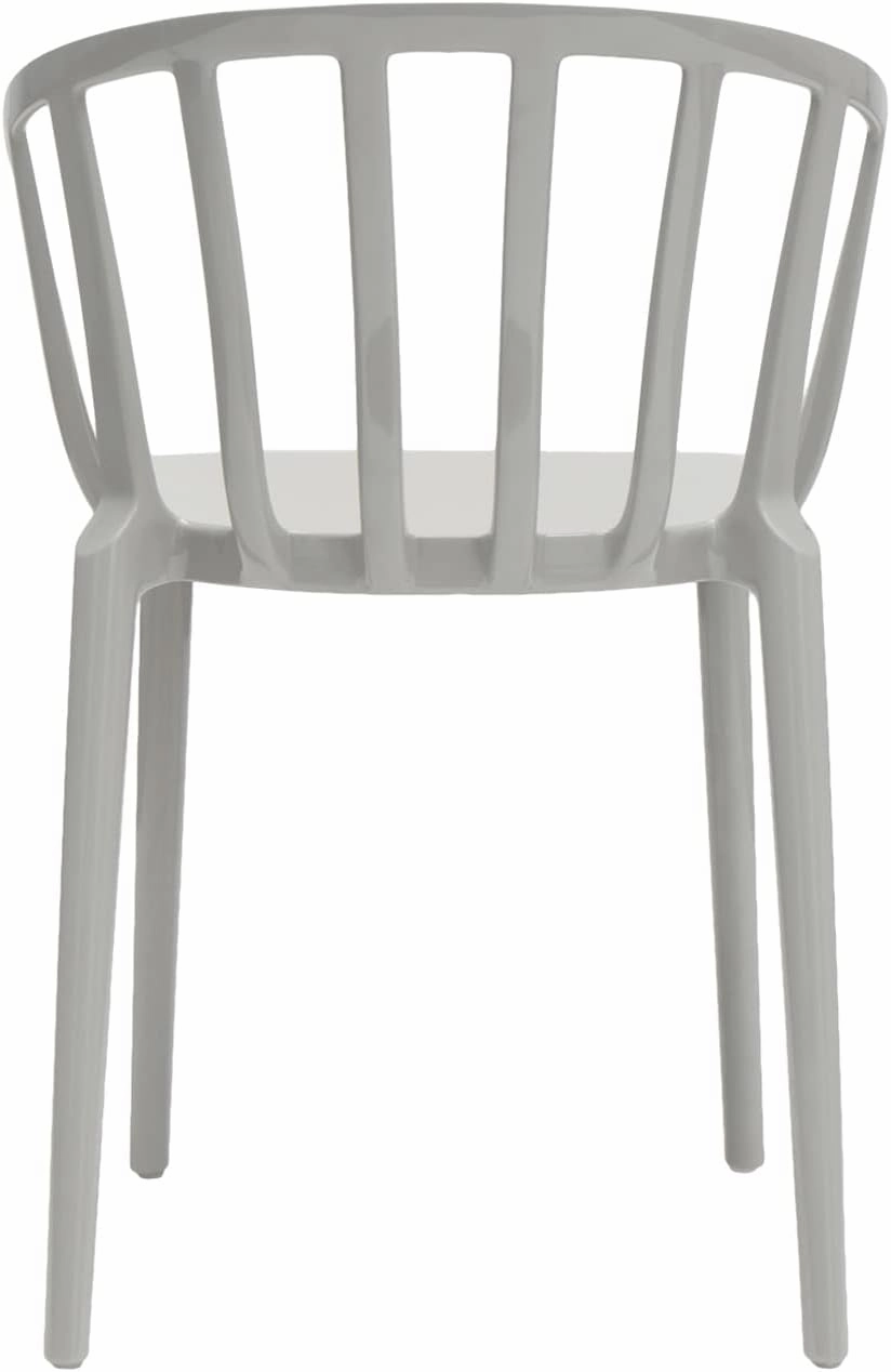 Kartell SFCH-K5806-07 Dining Chair, Gray, W51/D51/H75/SH46cm Venice
