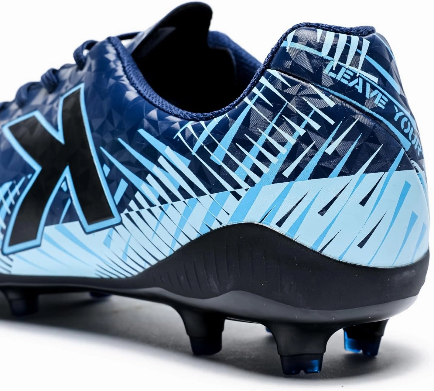 KELME Nebula Men's Soccer Cleats, Firm/Artificial Ground Shoes, for Outdoor Football Rugby Baseball