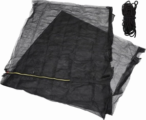 KICHOUSE Replacement Trampoline Safety Net Trampoline Protective Net Jumping Bed Fence Large Protective Area Quick Setup Childproof